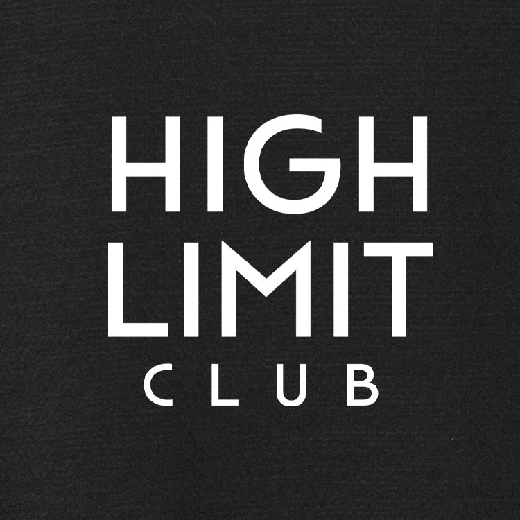 High Limit Club, 3D Effect Stack Logo, TravisMathew Women’s Onward Polo- Black