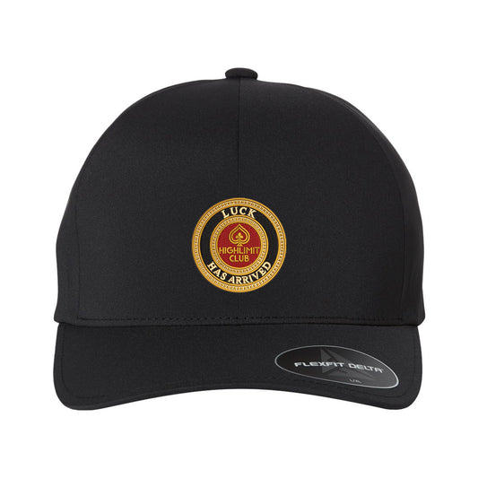 Luck Has Arrived, Seamless Cap - Black