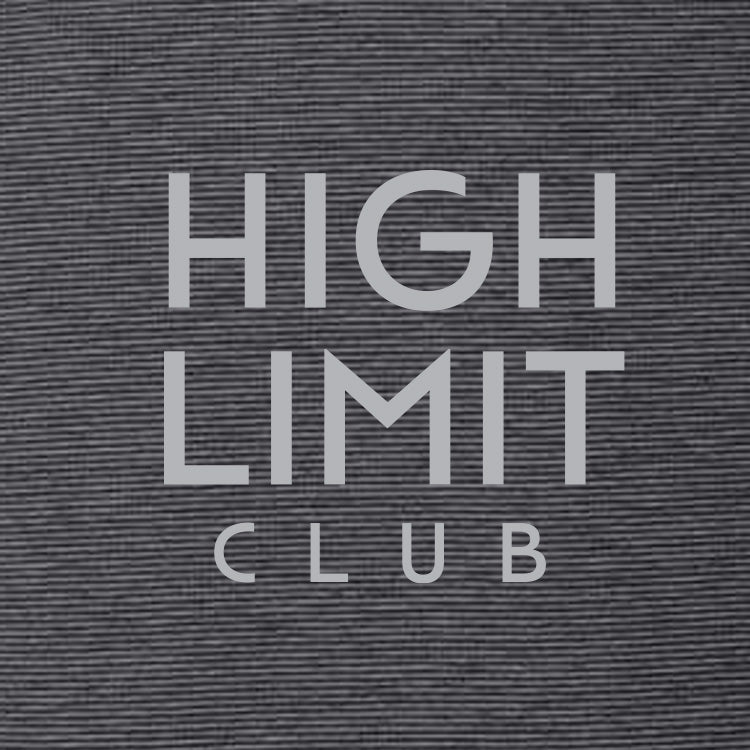 High Limit Club, HLC 3D Effect Logo, Vineyard Vines Men's Saltwater Quarter-Zip Pullover - Granite
